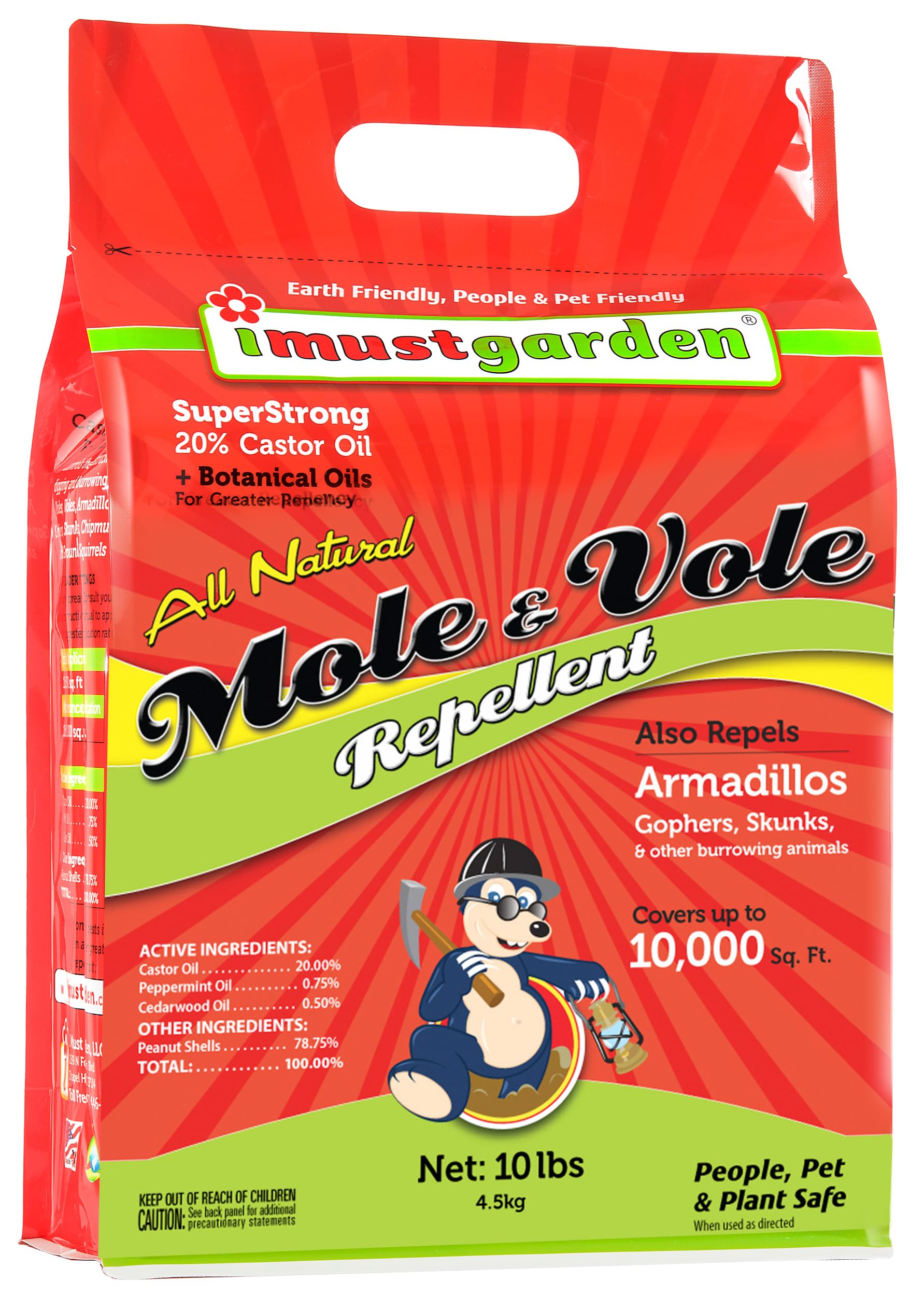 IMUSTGARDEN paquete frontal mostrando sello profesional y seguridad