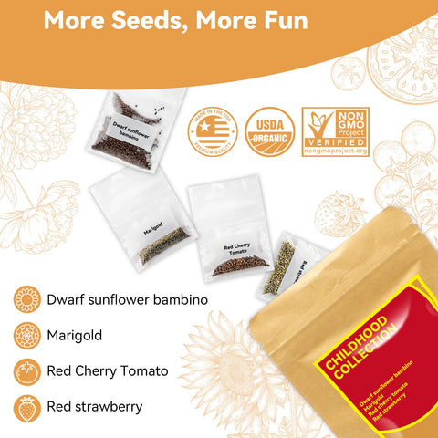 inbloom semillas variadas enclose que muestran diversidad y abundancia