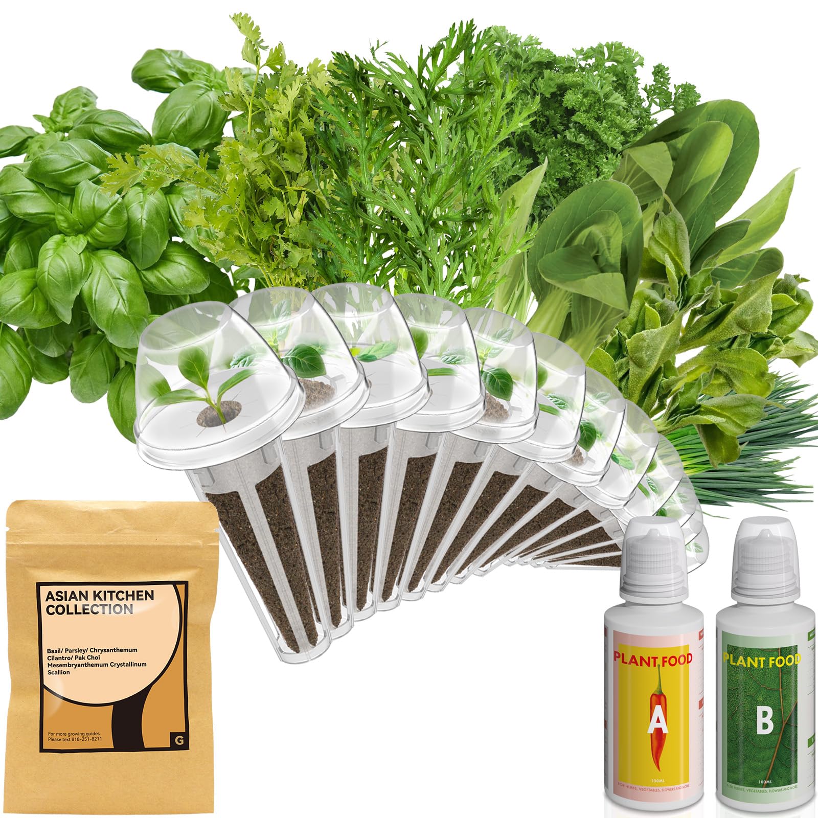 inbloom empaque frontal mostrando 12 cápsulas listo para iniciar cultivo