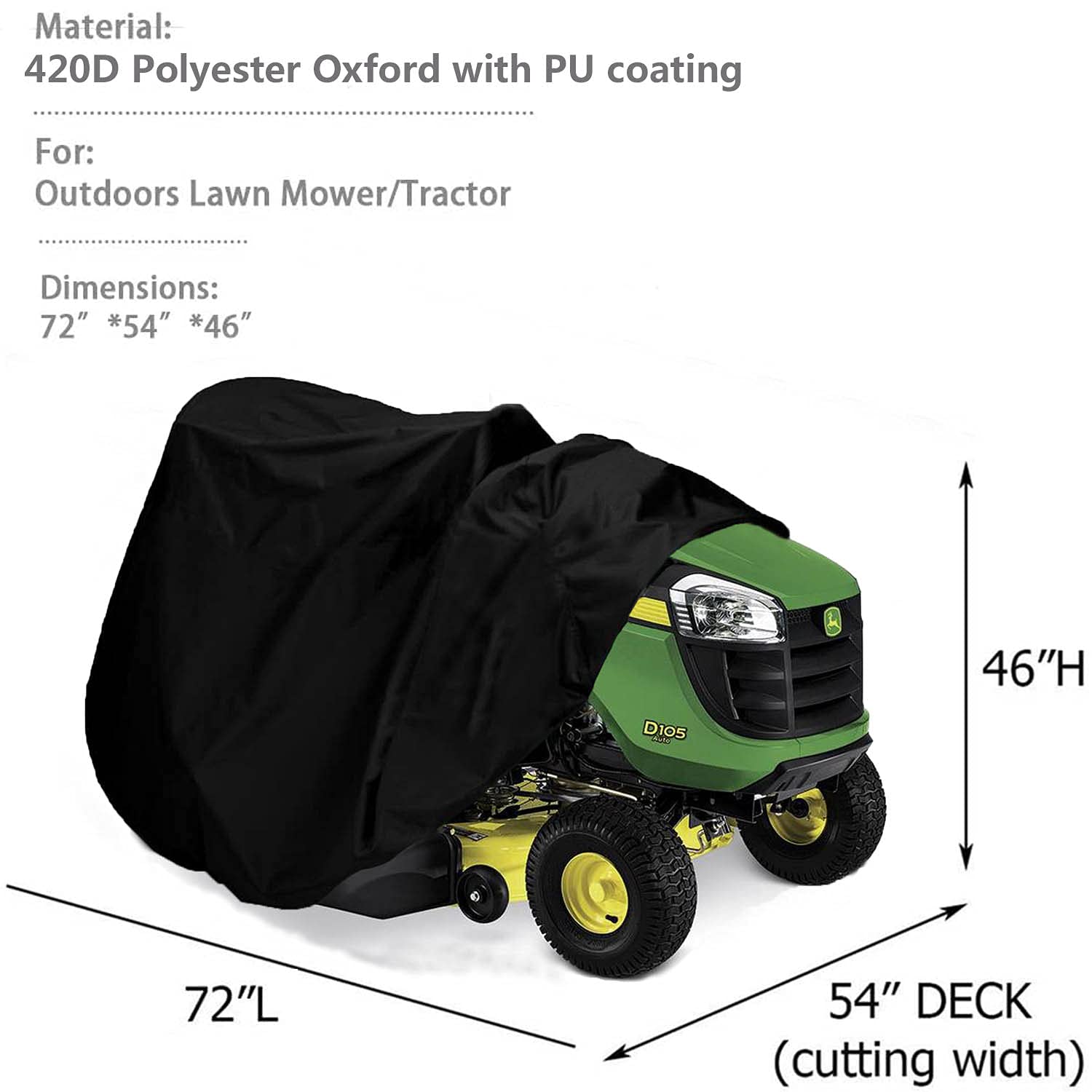 Indeed BUY primer plano tela 420D durable para mayor protección