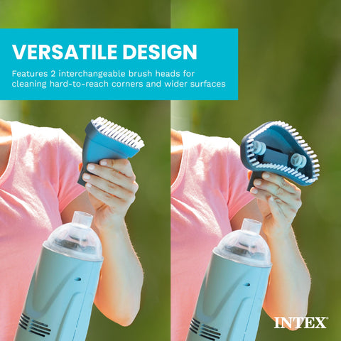 Intex cabezales intercambiables para distintos tipos de suciedad