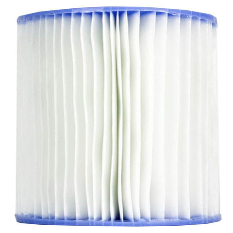Intex cartucho en uso conectado a bomba Krystal Clear para agua más limpia