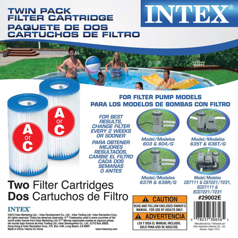 Intex pack embalaje original con etiquetas litográficas para garantía