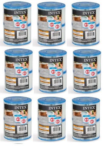 Intex cartucho S1 detalle de pliegues que mejora superficie y filtrado