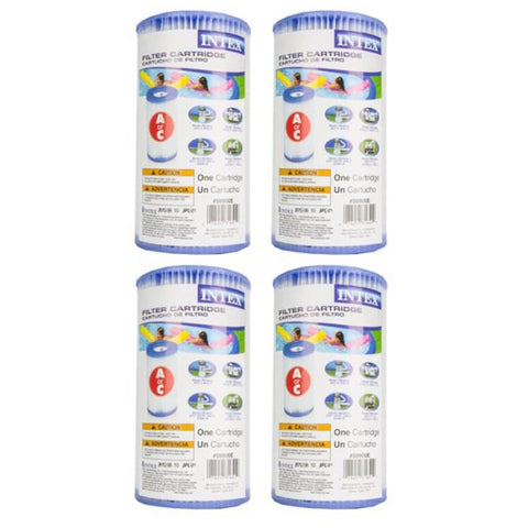 Intex filtro 29000E frontal mostrando ranuras y ajuste compatible