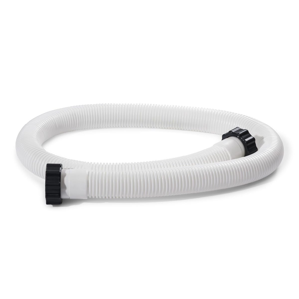Intex manguera frontal con empaque mostrando longitud y beneficio de reemplazo rápido