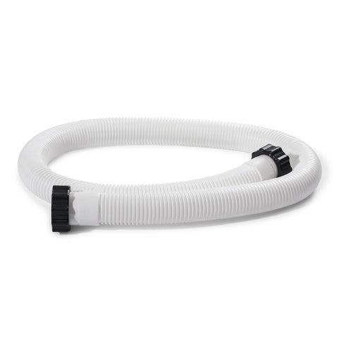 Intex manguera frontal con empaque mostrando longitud y beneficio de reemplazo rápido