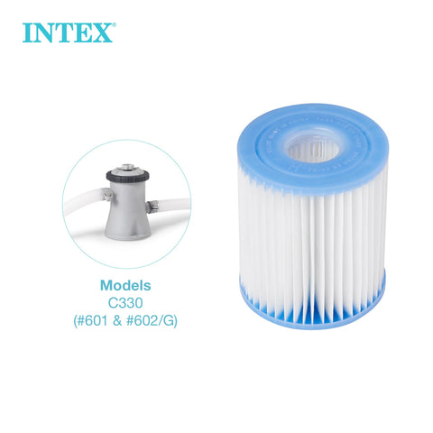 Intex paquete de cuatro cartuchos listo para reemplazo rápido
