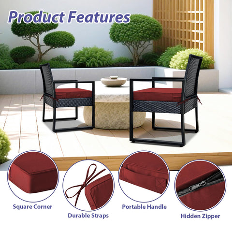 IPYNBAP conjunto de cojines en terraza mejorando estética y comodidad