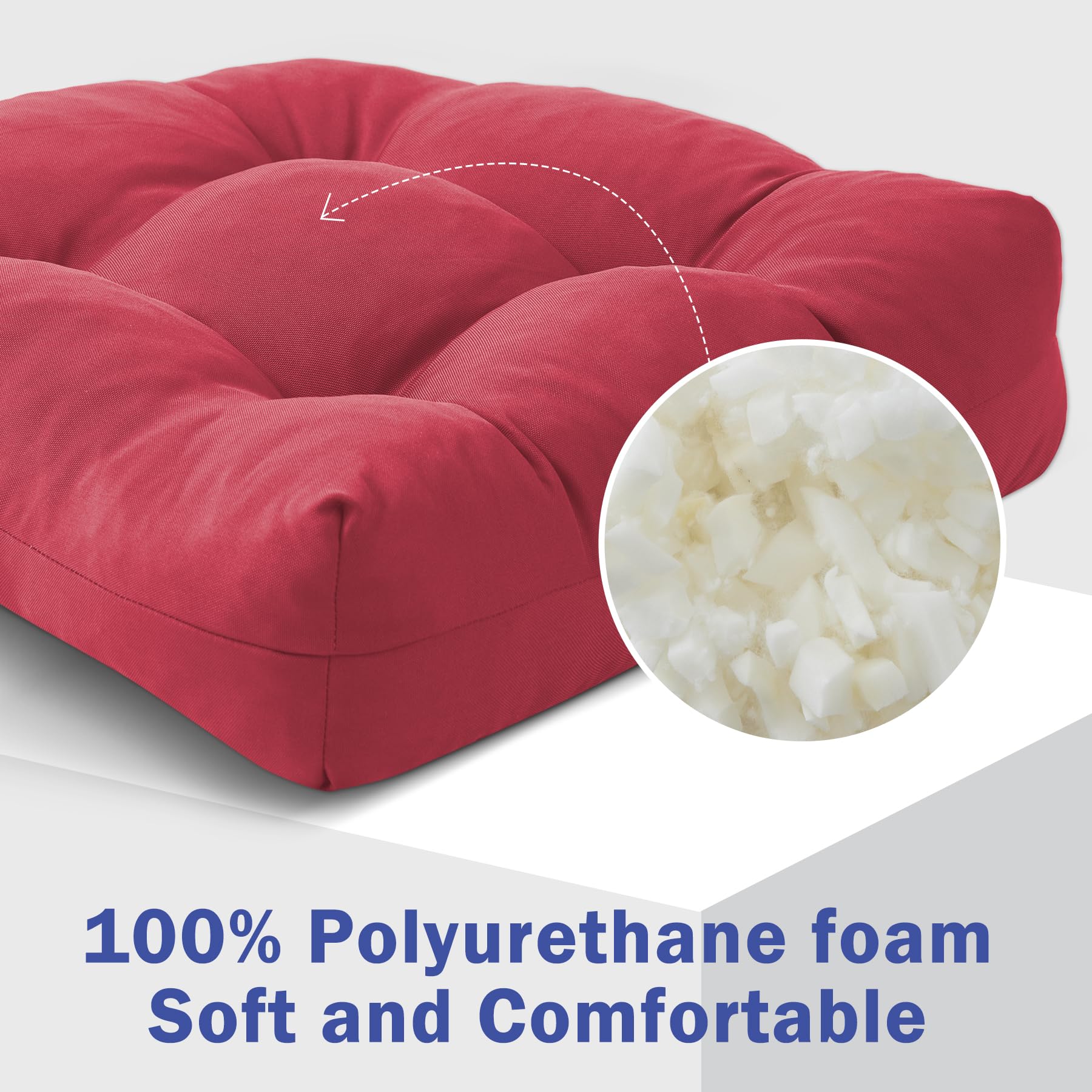 IPYNBAP detalle de tufted que mantiene el relleno estable