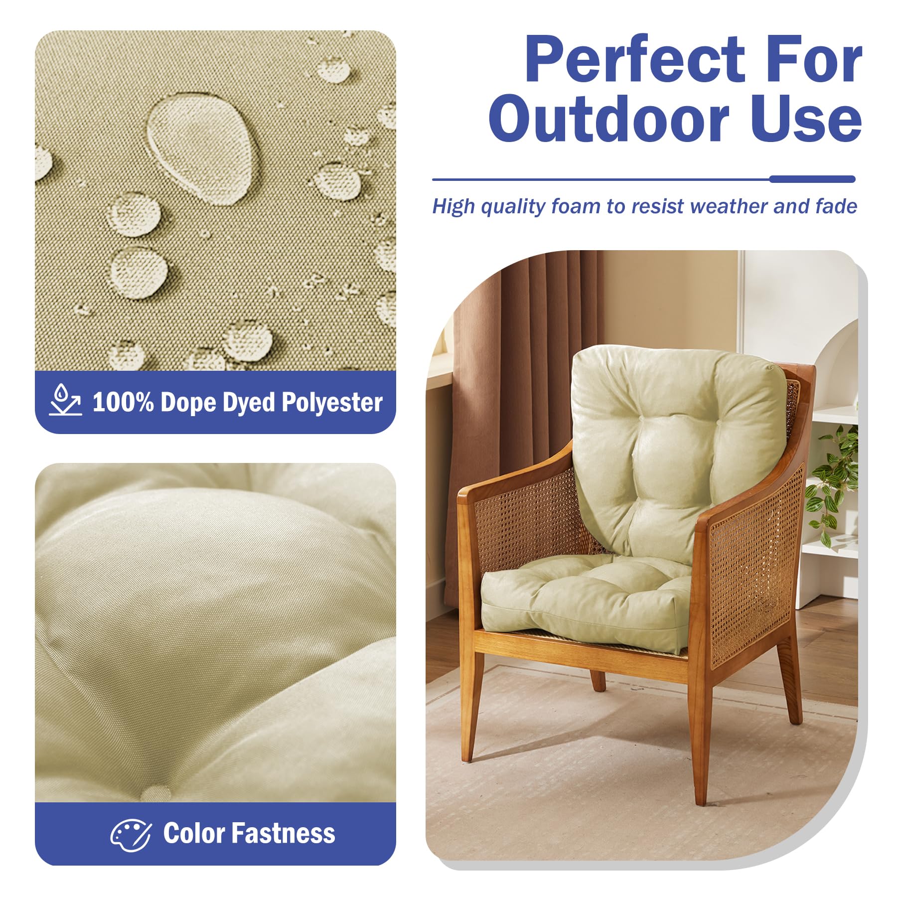 IPYNBAP detalle de textura impermeable, aspecto elegante y resistente