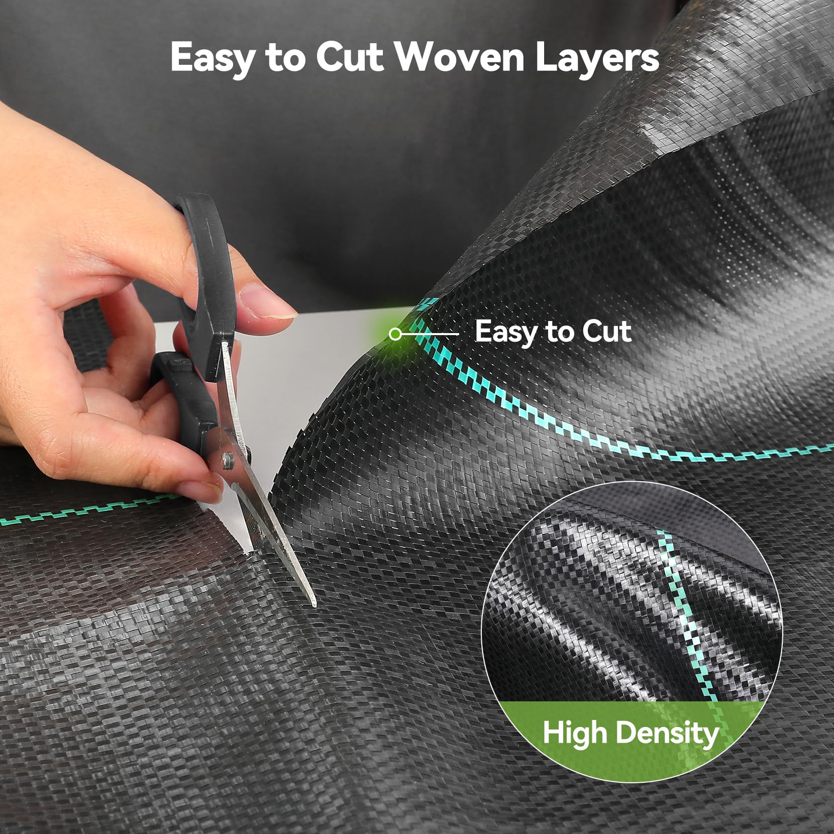 iropro corte con tijeras demostrando fácil adaptación de tamaño