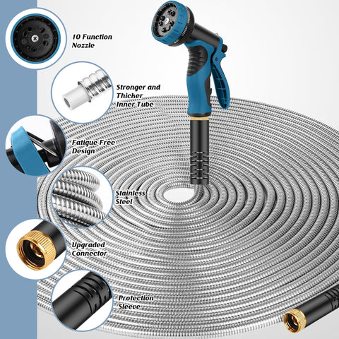 itsonestep detalle de acero inoxidable reforzado, resistencia al calor y desgaste