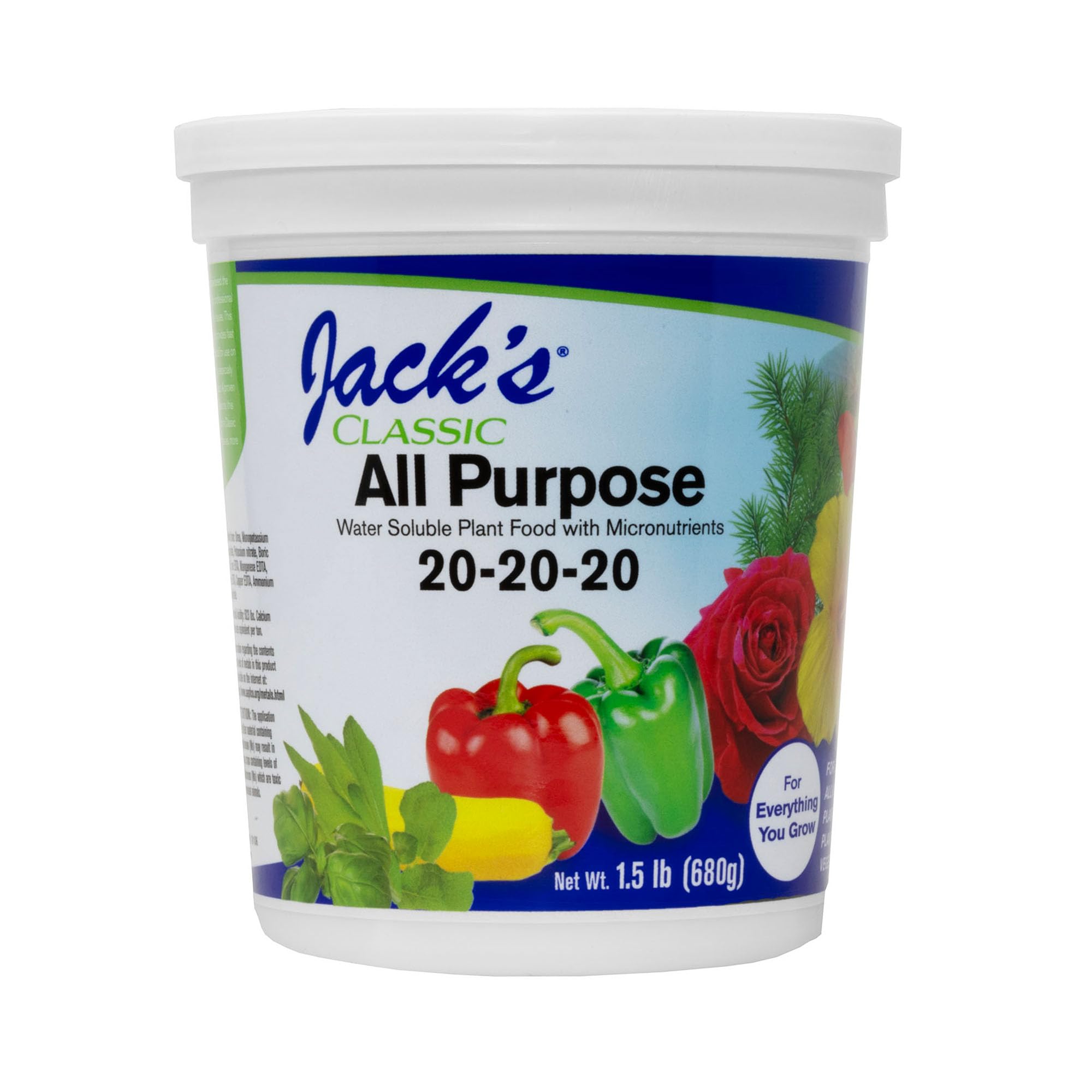 Jack's Classic paquete frontal mostrando etiqueta y beneficios