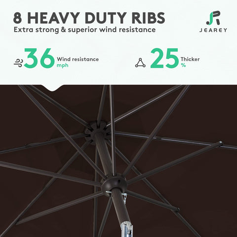 JEAREY estructura interior con 8 varillas para soporte fuerte