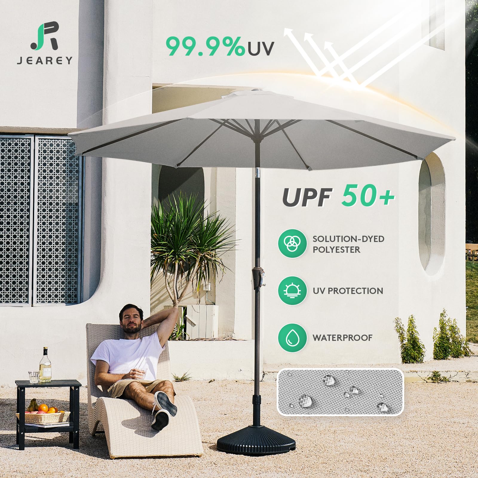 JEAREY poste y radios con acabado mate, mayor durabilidad y estilo