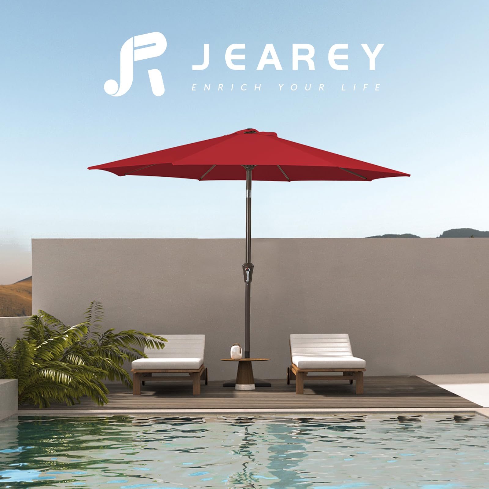 JEAREY poste desmontado para almacenamiento compacto y transporte sencillo