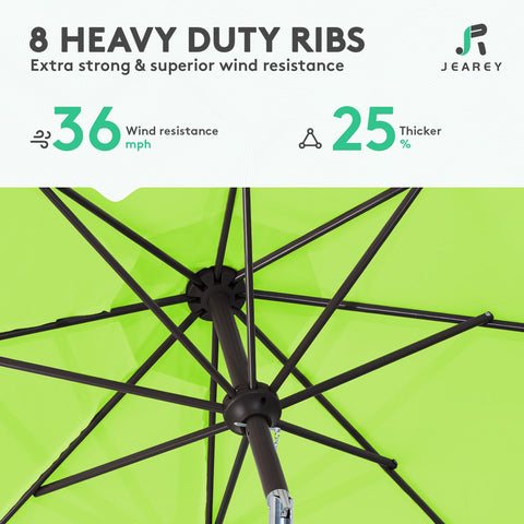 JEAREY ventilación superior que reduce calor y aguanta viento