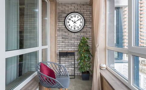 JENLYSTIME reloj instalado en cocina, aporta decoración funcional