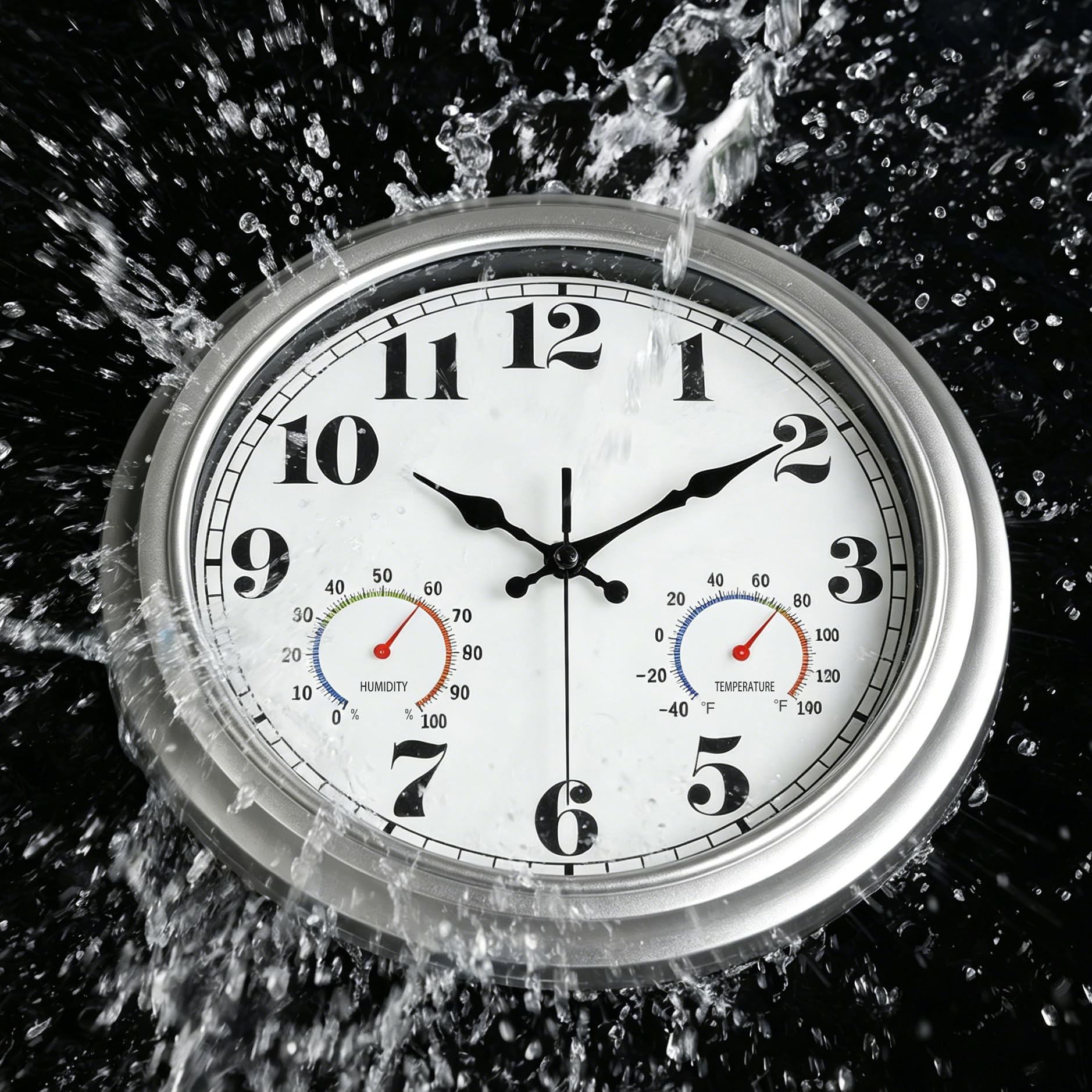JENLYSTIME bisel plateado mostrando textura duradera y elegante