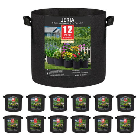 JERIA paquete frontal 12 bolsas muestra cantidad y diseño práctico