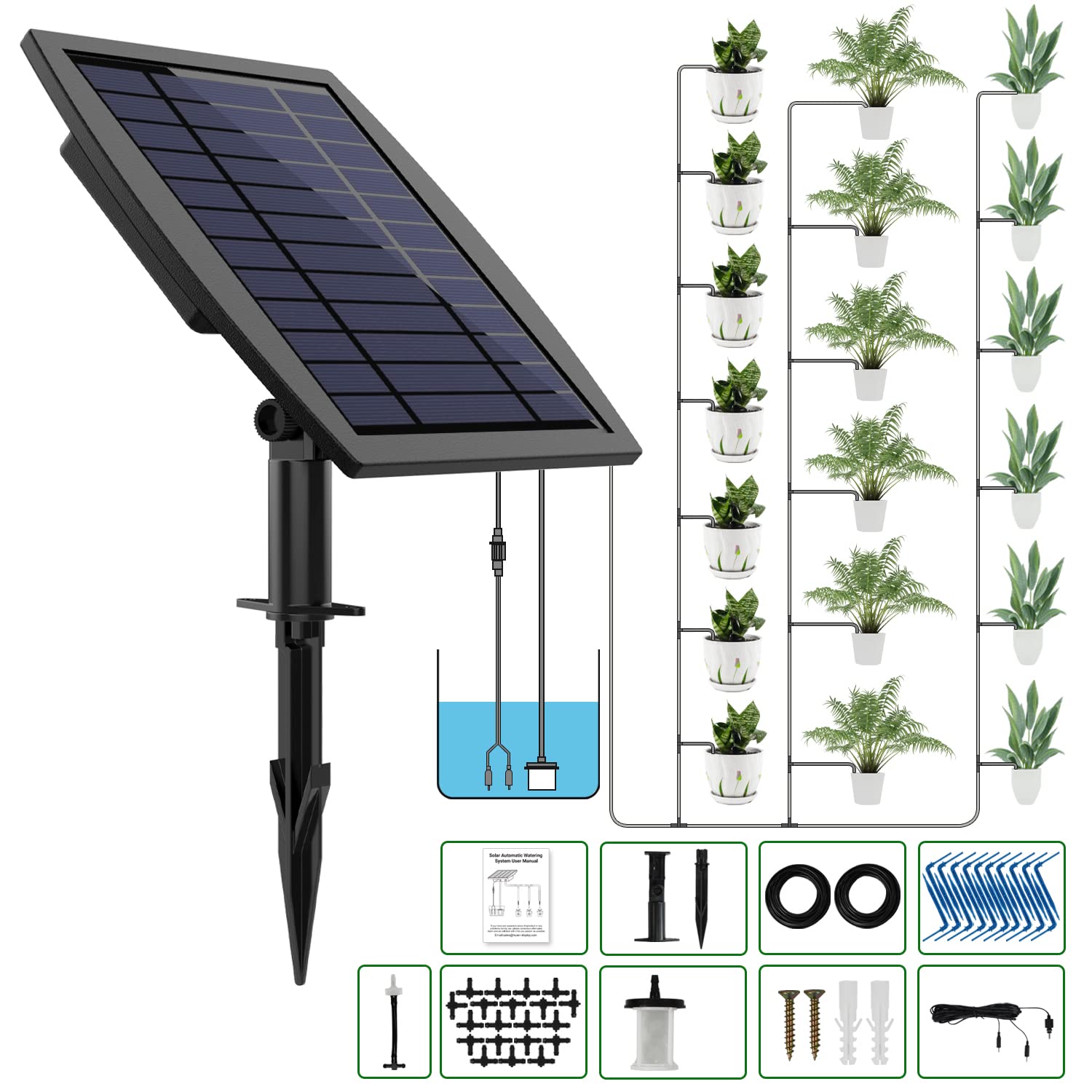 JIYANG unidad frontal con panel solar mostrando autonomía