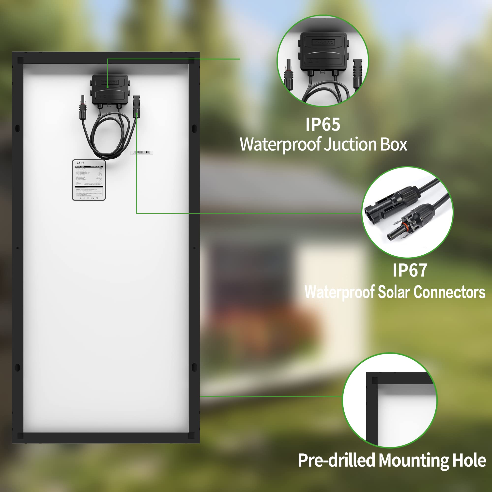 Conectores IP68 JJN y caja de empalmes IP65 para conexiones seguras