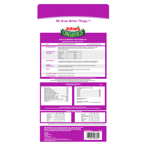 Jobe's Organics gránulos en detalle para aplicación controlada y sin polvo