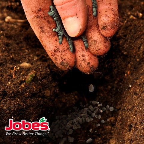 Jobe's Organics bolsa de 4 lb comparada para escala práctica