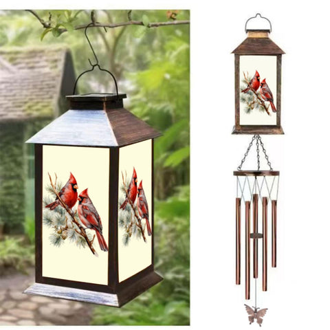 JOBOSI campanilla iluminada de noche creando ambiente cálido