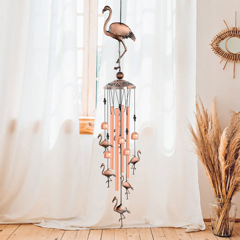 JOBOSI flamingo detalle de abalorios decorativos que embellecen y afinan el tono