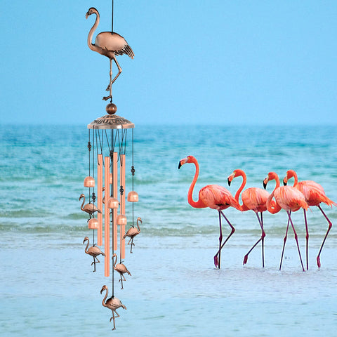 JOBOSI flamingo cuerda trenzada y gancho en S resistentes, facilitan instalación segura