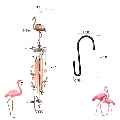 JOBOSI flamingo en interior sobre balcón, añade melodía y estilo a la habitación