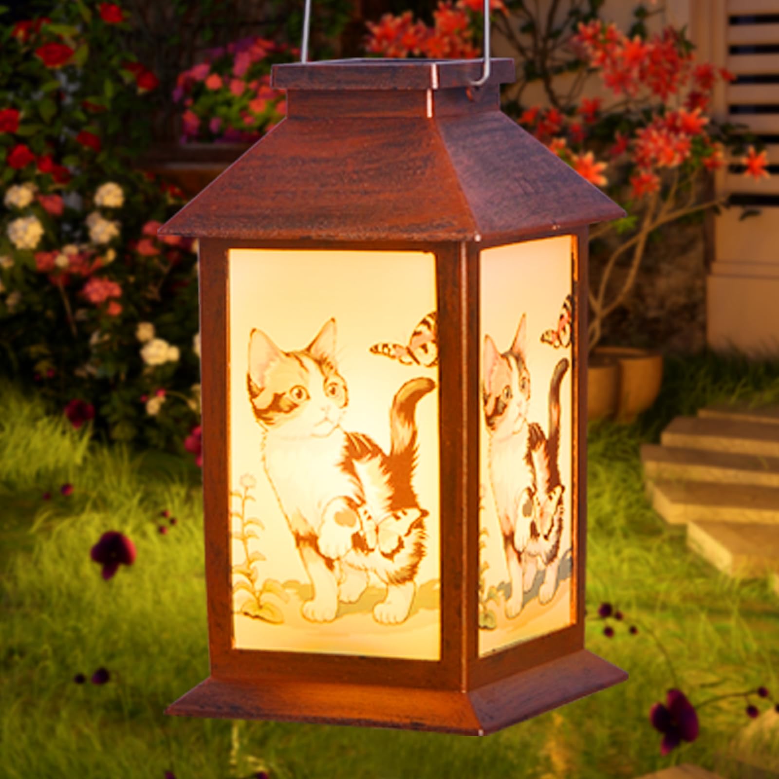JOBOSI luces LED encendidas por la noche, crean atmósfera cálida y decorativa