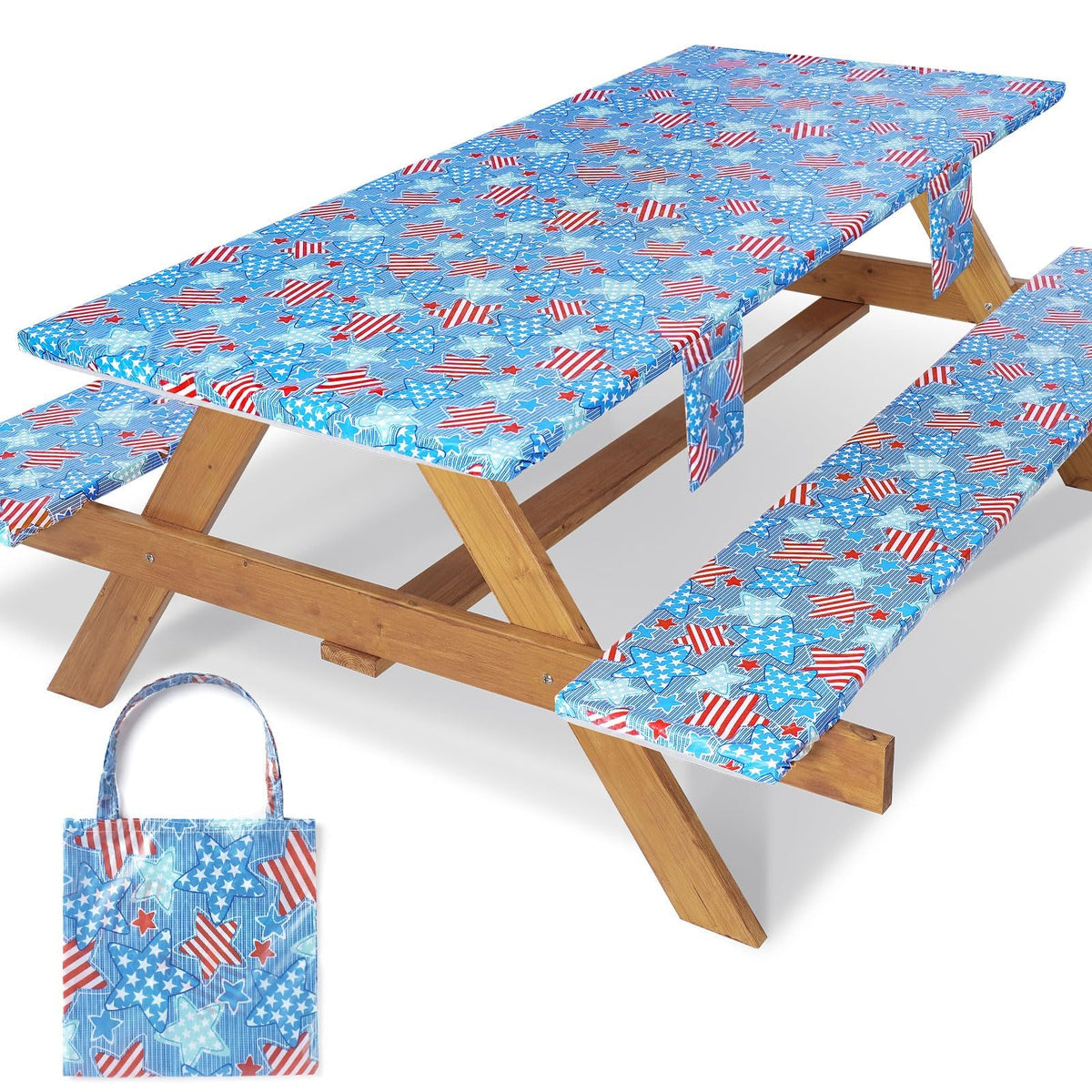 Jobunai funda de mesa frontal mostrando ajuste elástico y protección
