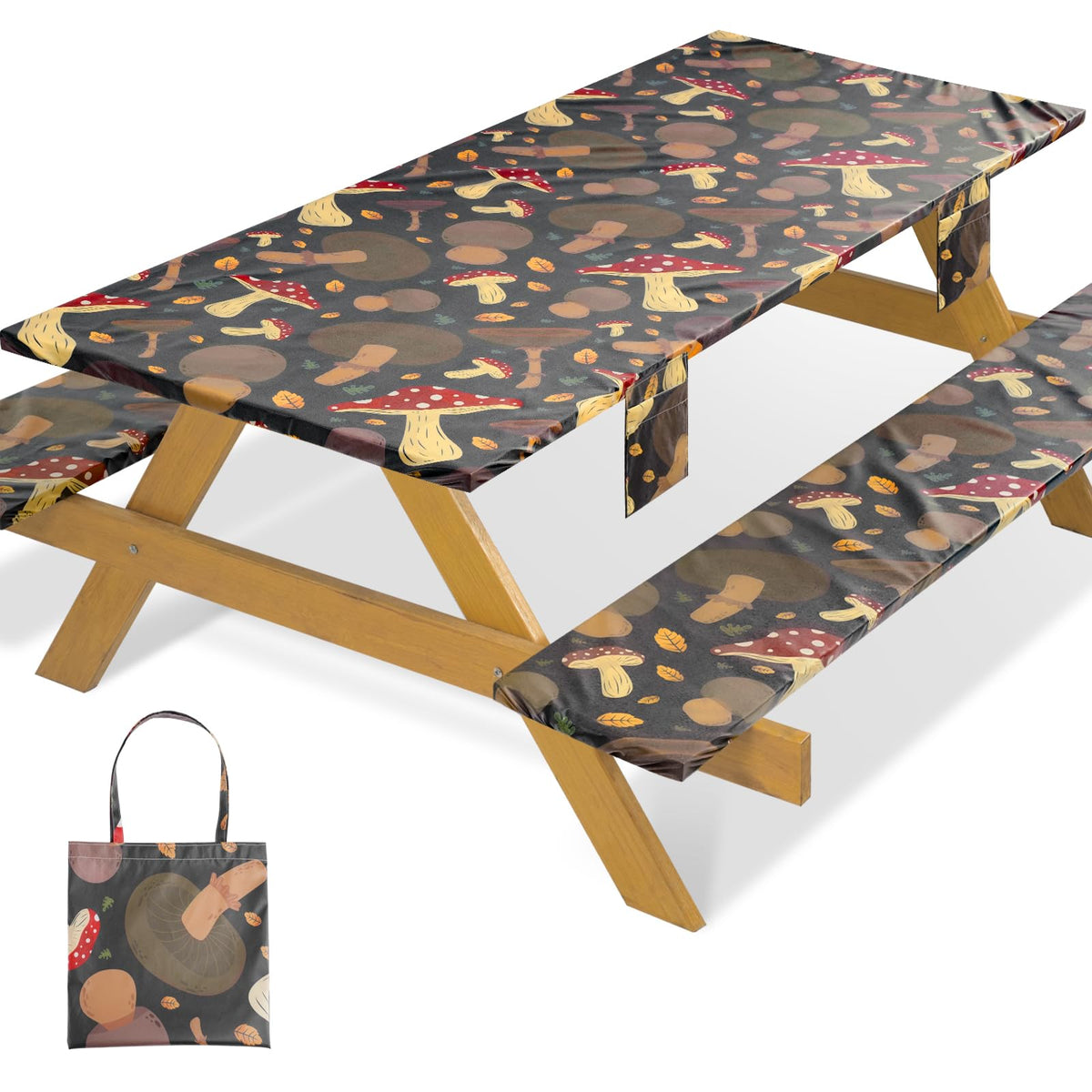 Jobunai funda de mesa frontal mostrando ajuste y aspecto resistente