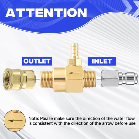 JOEJET adaptadores 3/8 NPT para conexiones firmes sin fugas