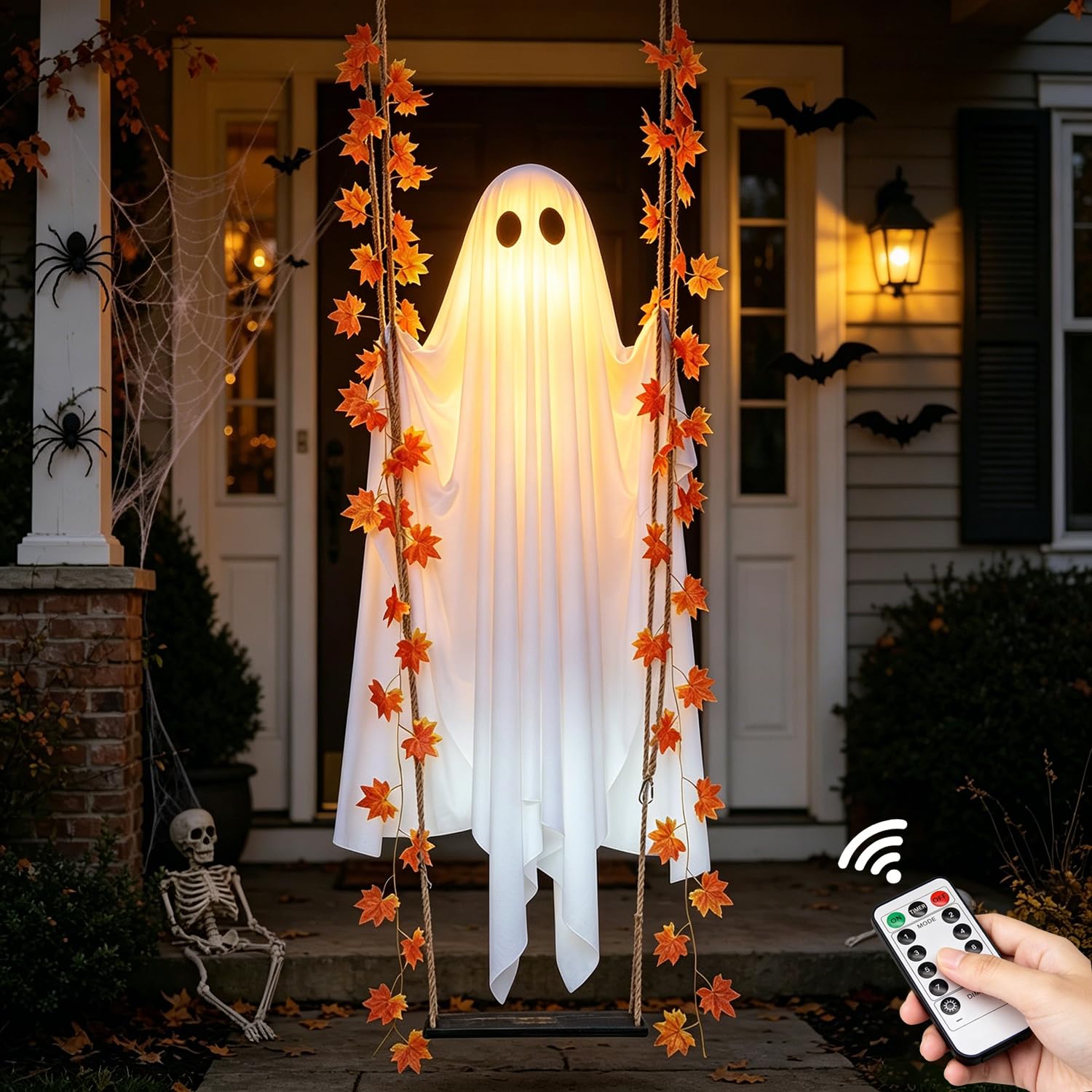 JooyDeepot fantasma colgado frontal mostrando presencia nocturna