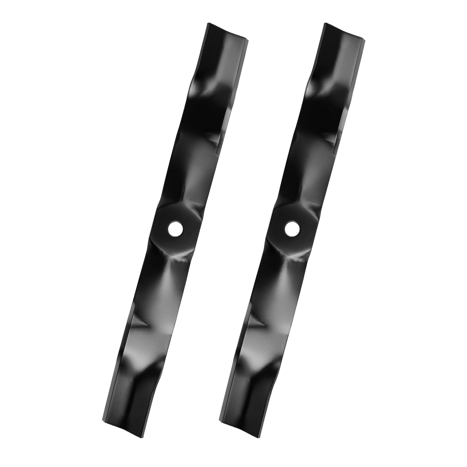Jowlawn cuchilla frontal pack doble mostrando diseño y longitud para corte eficiente