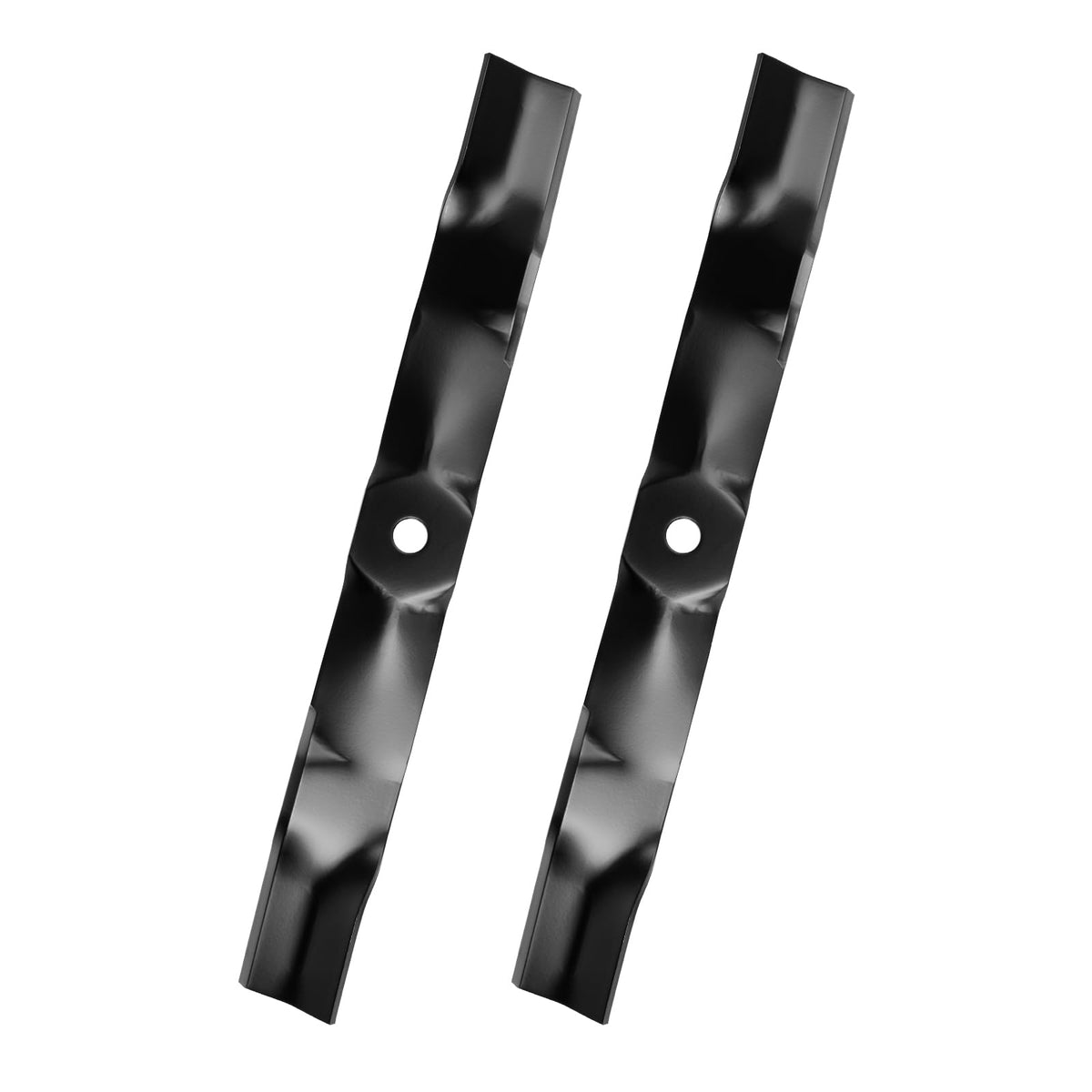 Jowlawn cuchilla frontal pack doble mostrando diseño y longitud para corte eficiente
