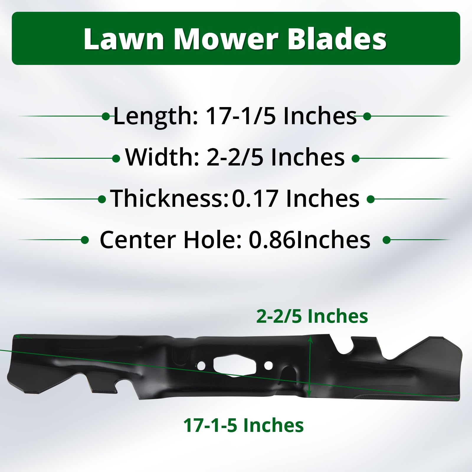 Jowlawn primer plano borde dentado que mejora el mulching