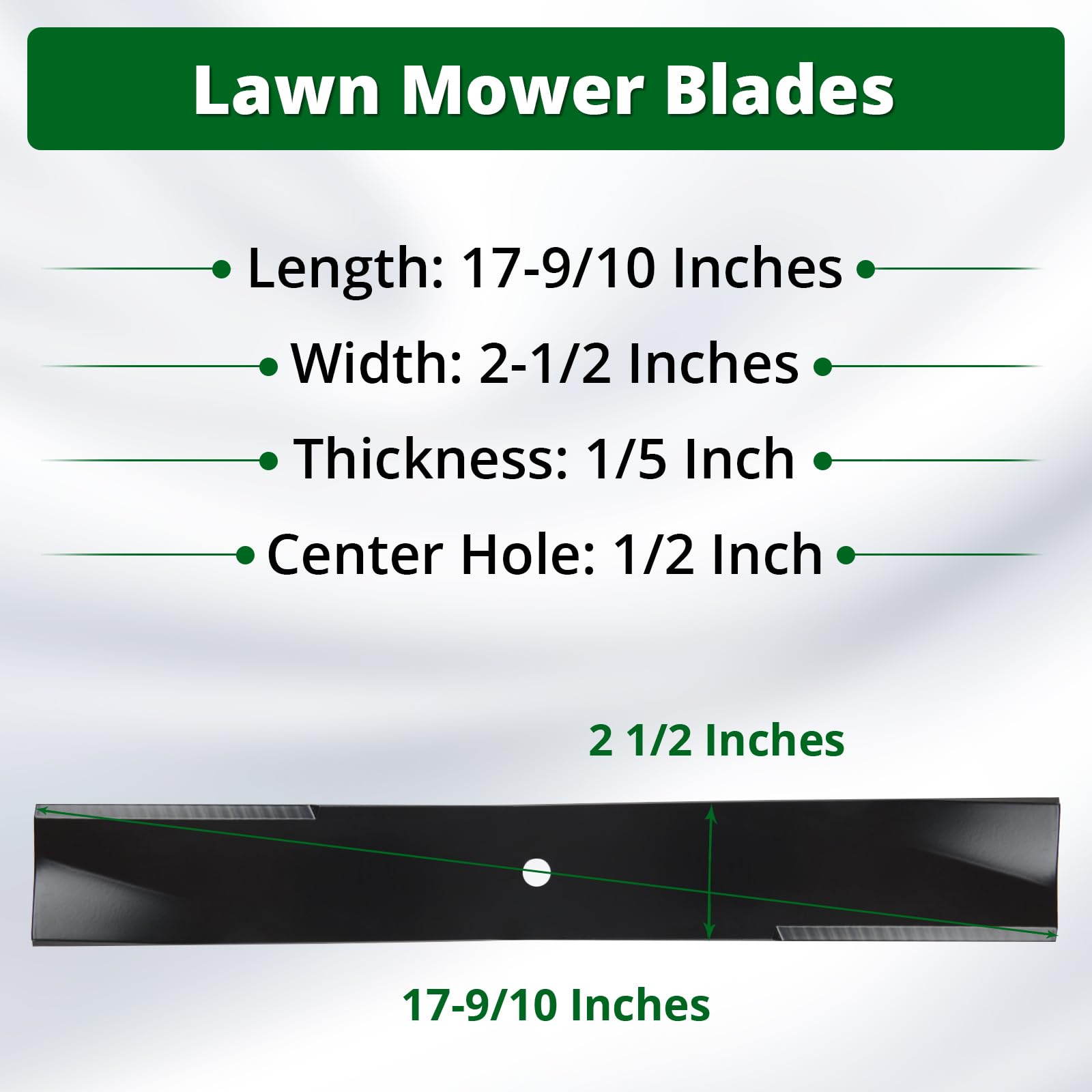 Jowlawn detalle del filo optimizado para cortes más limpios y durables