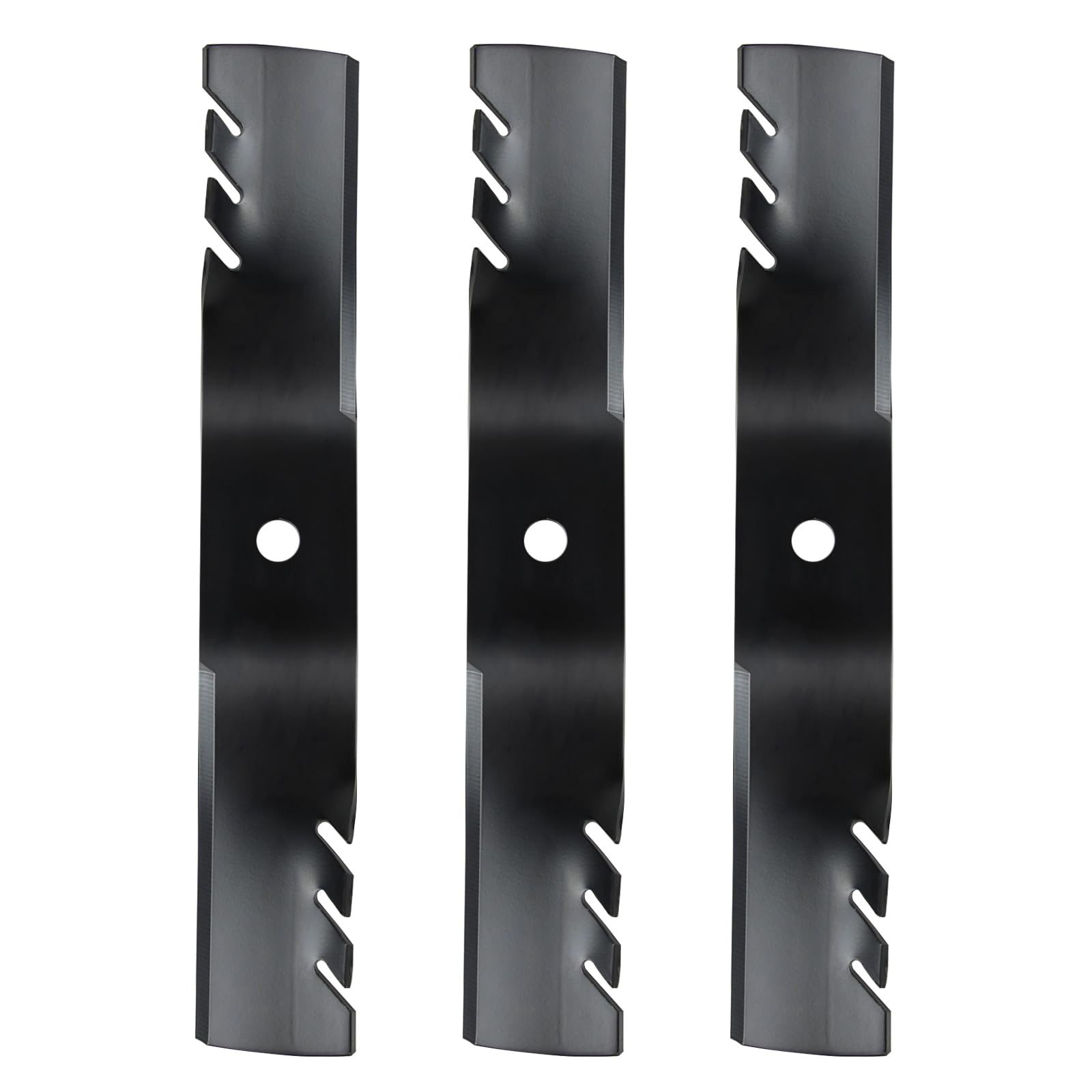 Jowlawn frontal pack de 3 cuchillas mostrando robustez y ajuste seguro