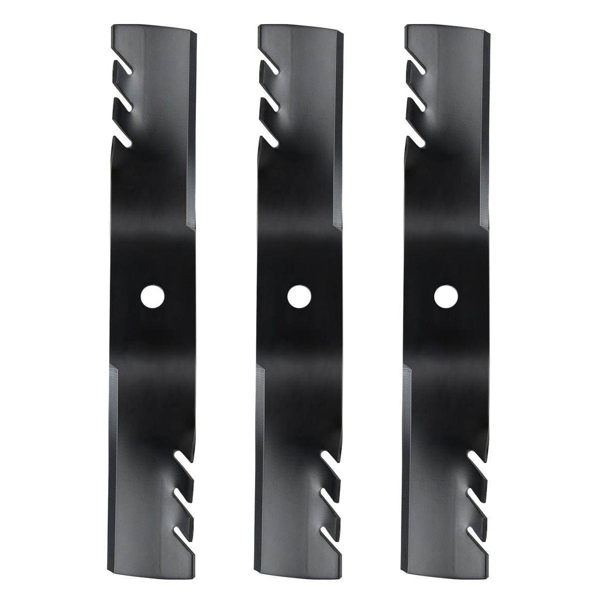Jowlawn frontal pack de 3 cuchillas mostrando robustez y ajuste seguro