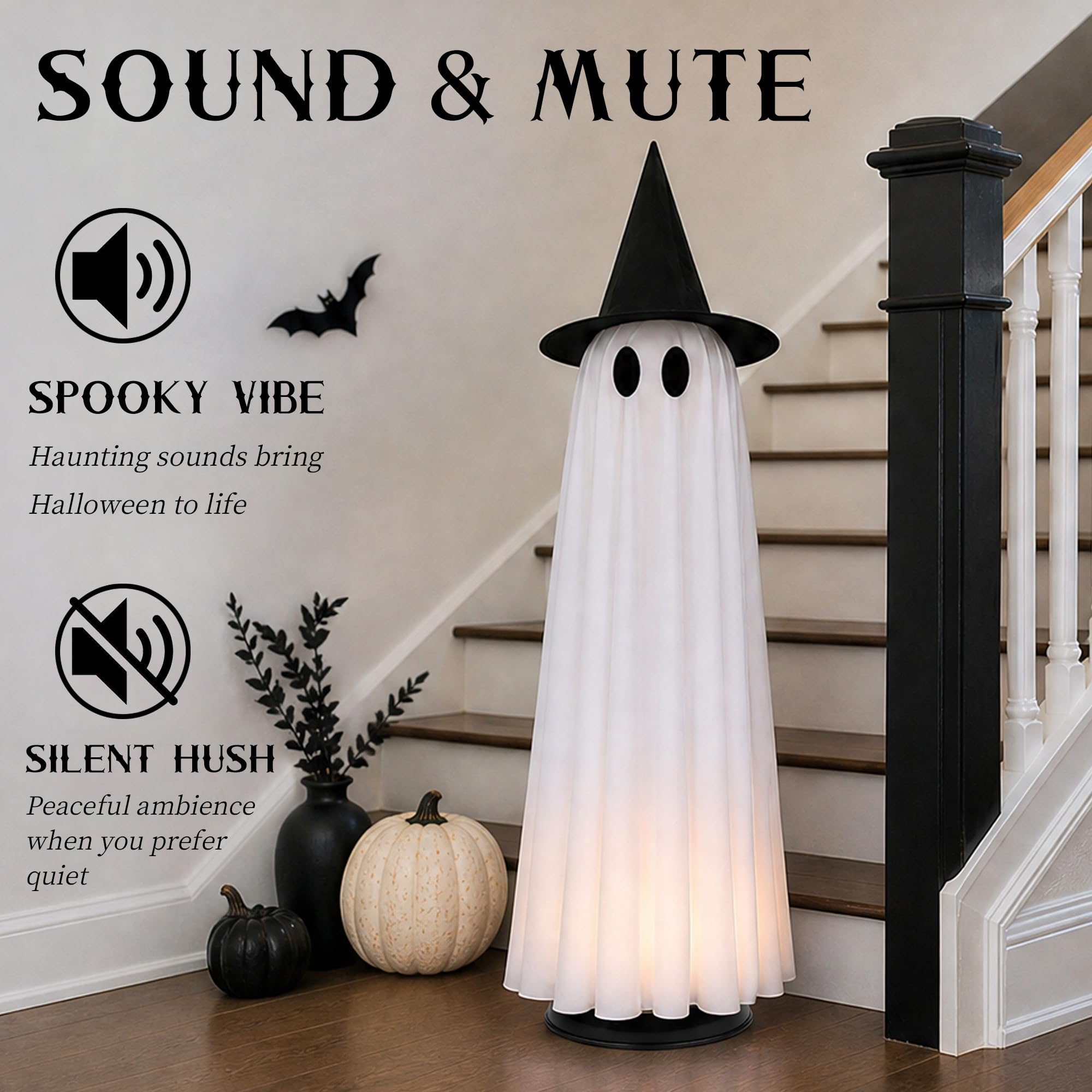 Joyehome luces LED del fantasma que crean ambiente nocturno