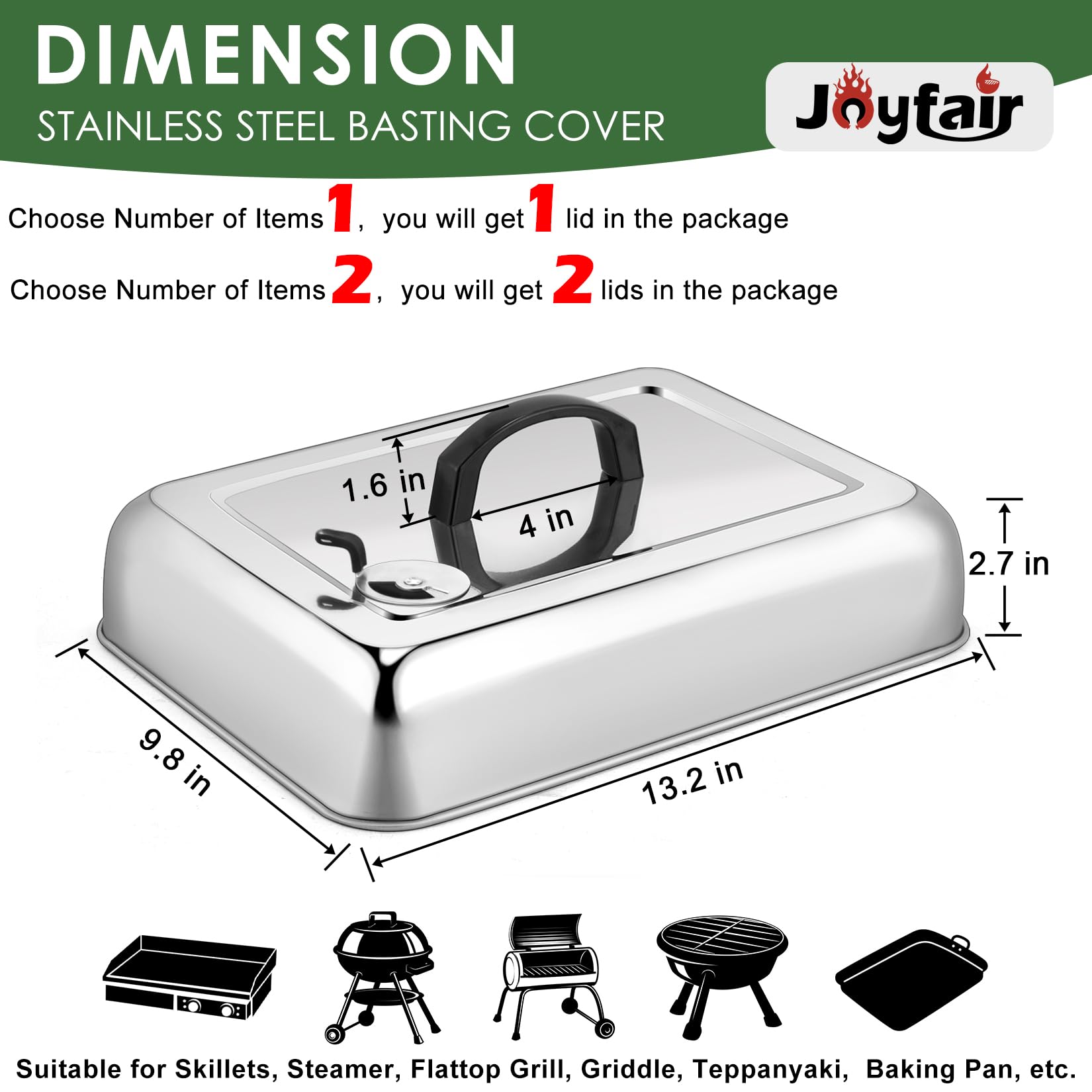 Joyfair asas térmicas resistentes para manipulación segura