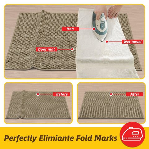 JSEI felpudo en entrada decorada integrándose con estilo