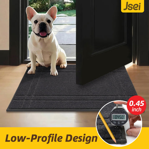 JSEI felpudo en mudroom para control de suciedad en zonas de tránsito
