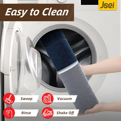 JSEI felpudo con huellas de mascota minimizadas para menos suciedad
