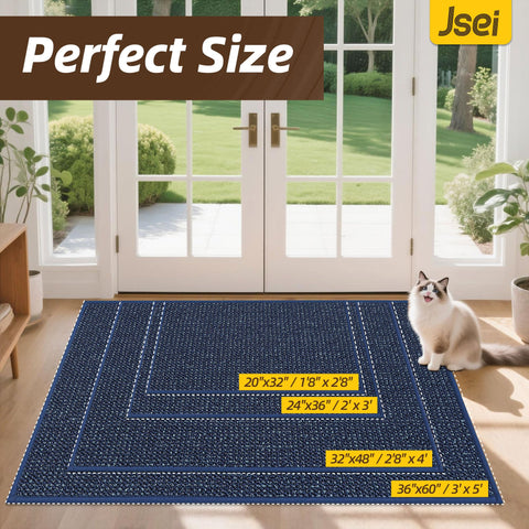 JSEI primer plano de textura que atrapa suciedad y absorbe humedad